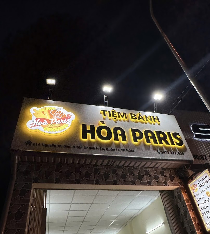 Tiệm Bánh Hoà Paris