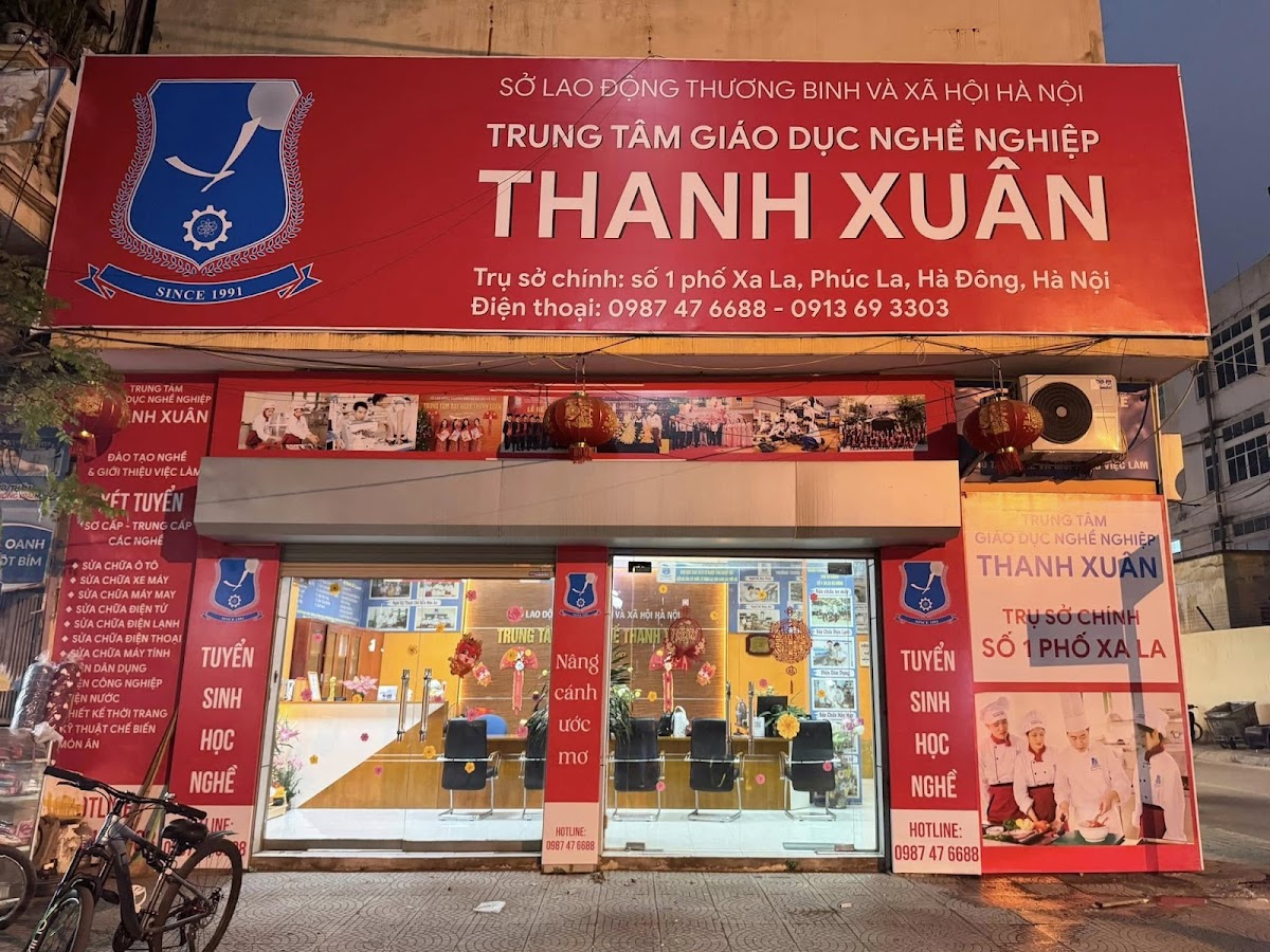 Trung tâm Dạy Nghề Thanh Xuân - Cơ sở chính Số 1 - Xa La - Hà Đông
