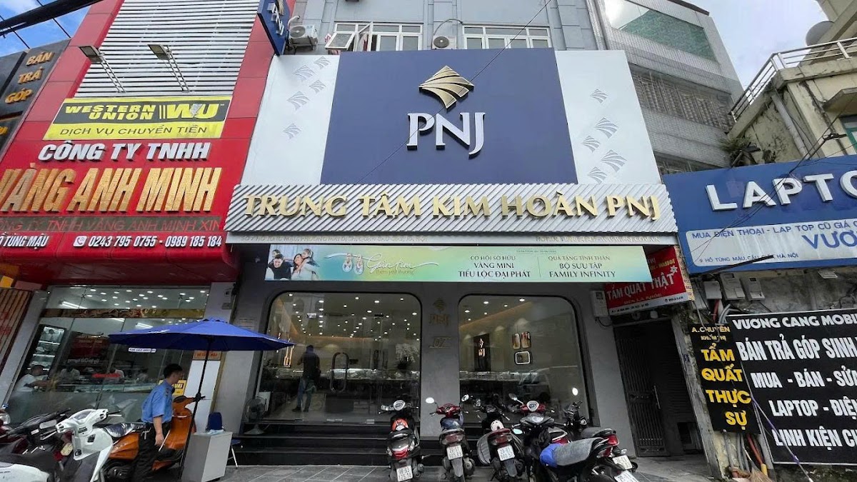 Cửa hàng trang sức PNJ 07 Hồ Tùng Mậu - Hà Nội