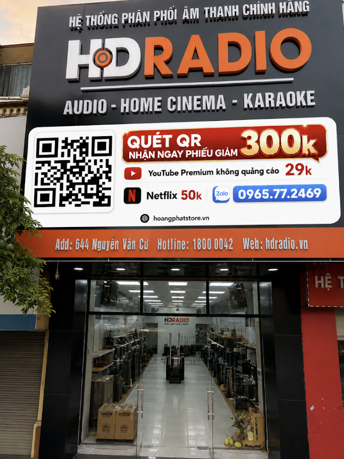 HDRADIO Long Biên - Audio & Home Cinema & Karaoke