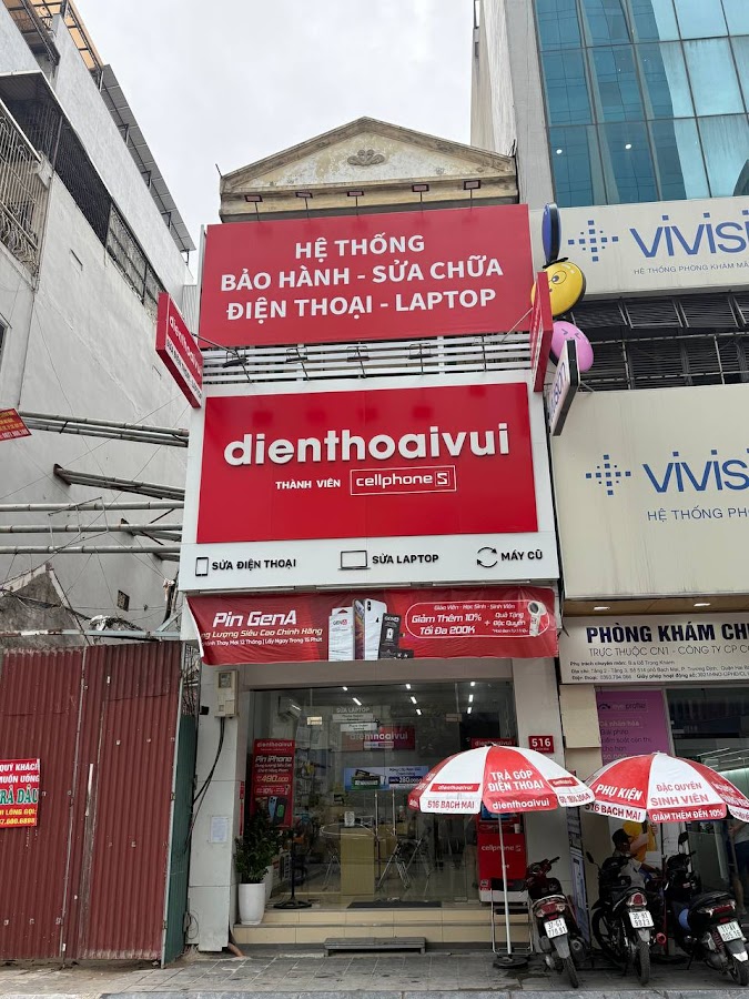 Điện Thoại Vui Bạch Mai - Sửa điện thoại, laptop quận Hai Bà Trưng