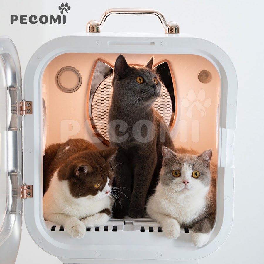 PECOMI Lồng Sấy Thú Cưng Cao Cấp