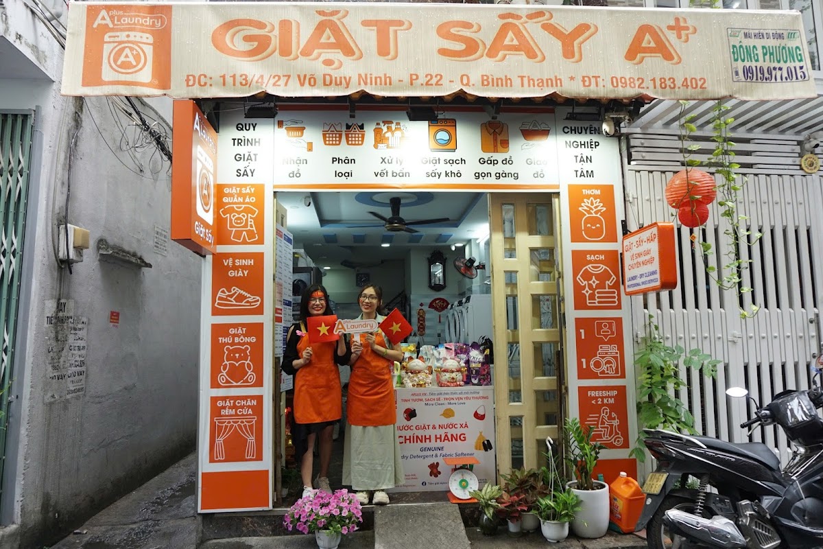 Aplus VN - Quick Laundry & Shoes Services Same Day/Giặt Sấy & Hấp & Vệ Sinh Giày Nhanh