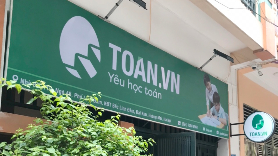 TOÁN.VN LINH ĐÀM - TRUNG TÂM DẠY VÀ LUYỆN THI TOÁN UY TÍN