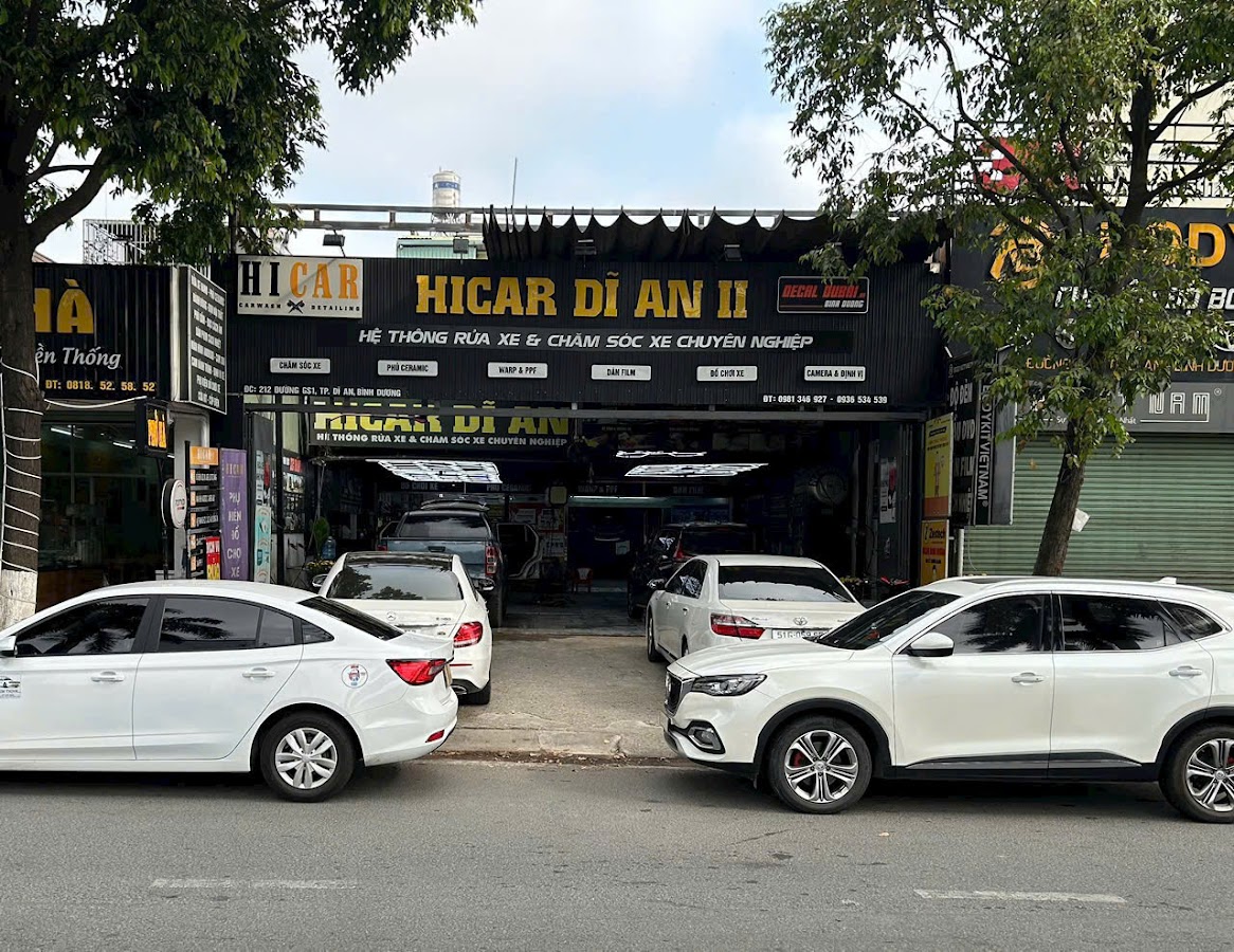 HICAR DĨ AN 2 - Rửa xe, phụ kiên , đồ chơi ô tô