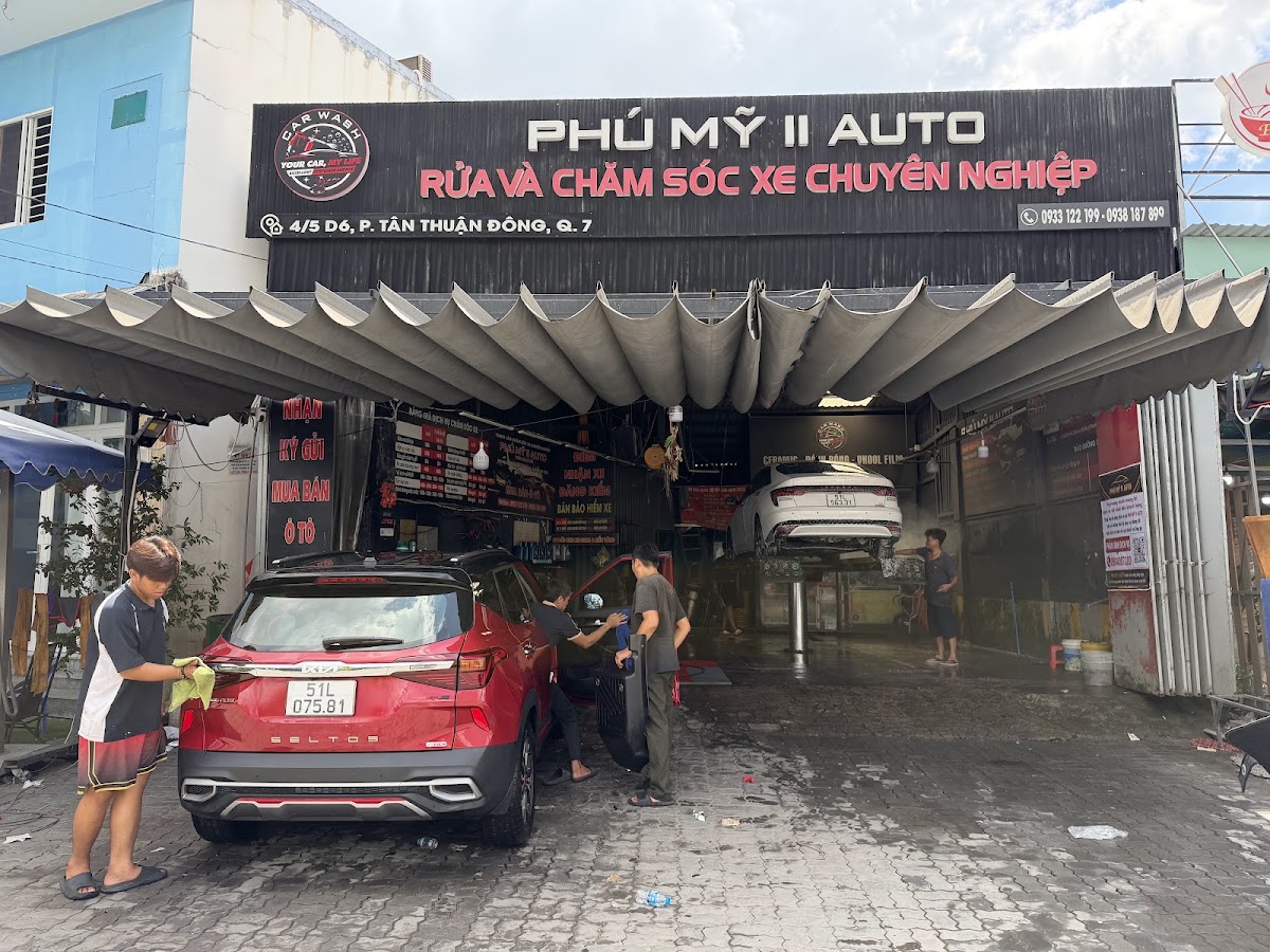 PHÚ MỸ II AUTO - Rửa xe và chăm sóc xe chuyên nghiệp