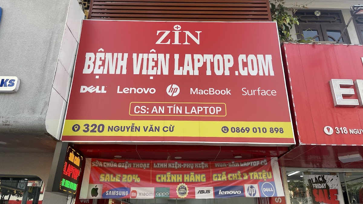 Sửa chữa laptop Zin - Bệnh Viện Laptop Cs An Tín