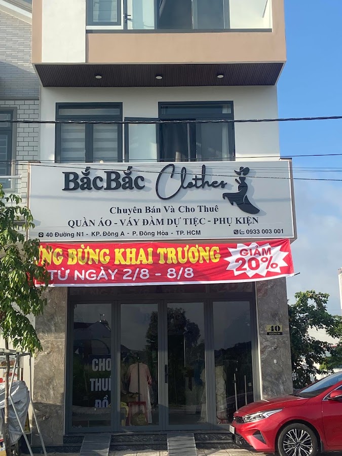 BắcBắc Clothes - Cho thuê váy đầm dự tiệc giá rẻ