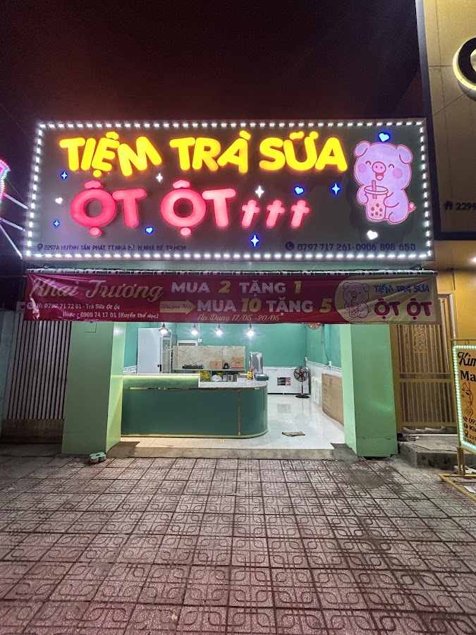 Trà sữa ột ột