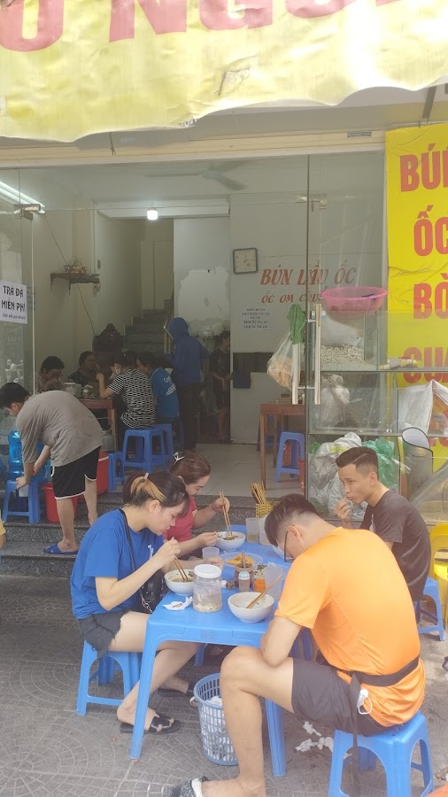 Bún ốc lẩu ốc tô hiệu