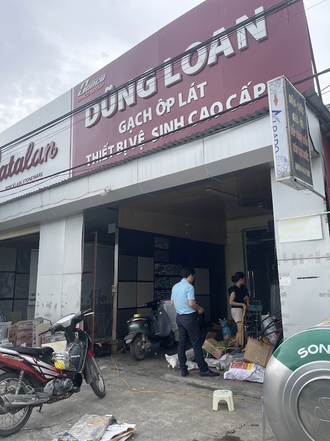 Điện Nước, gạch Dũng Loan