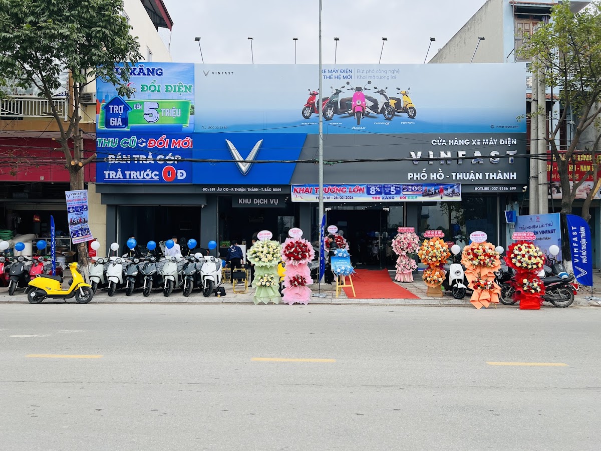 Xe máy điện VinFast Phố Hồ, Thuận Thành