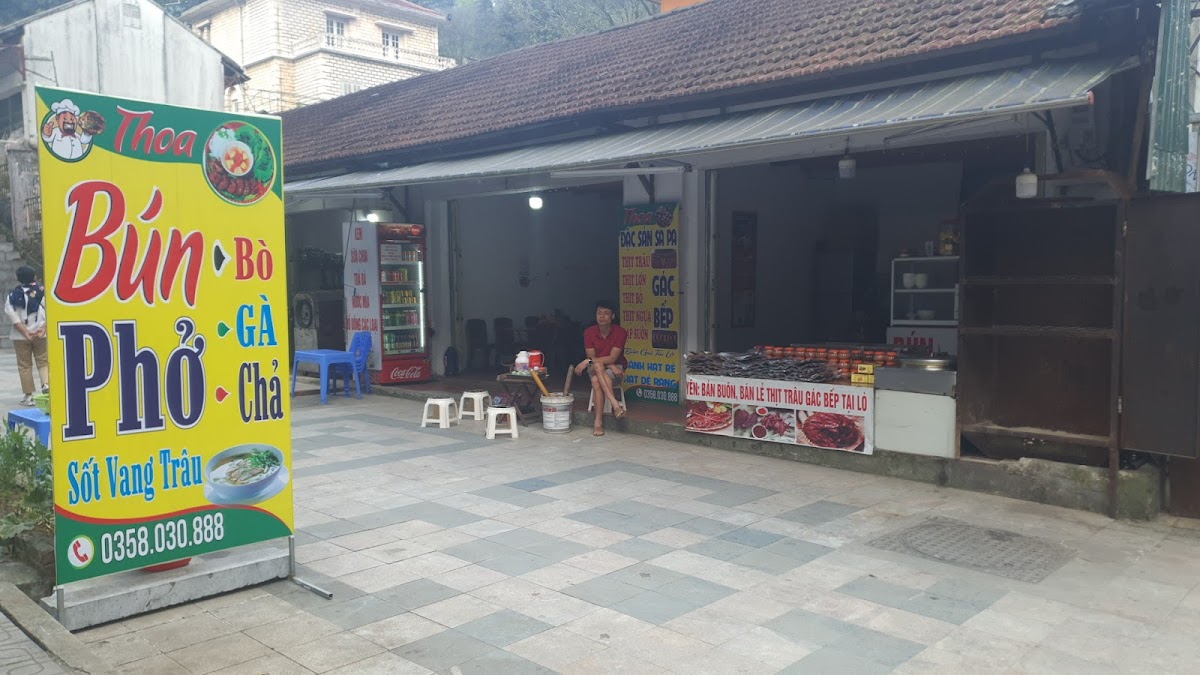 quán ăn sáng, phở cá rán