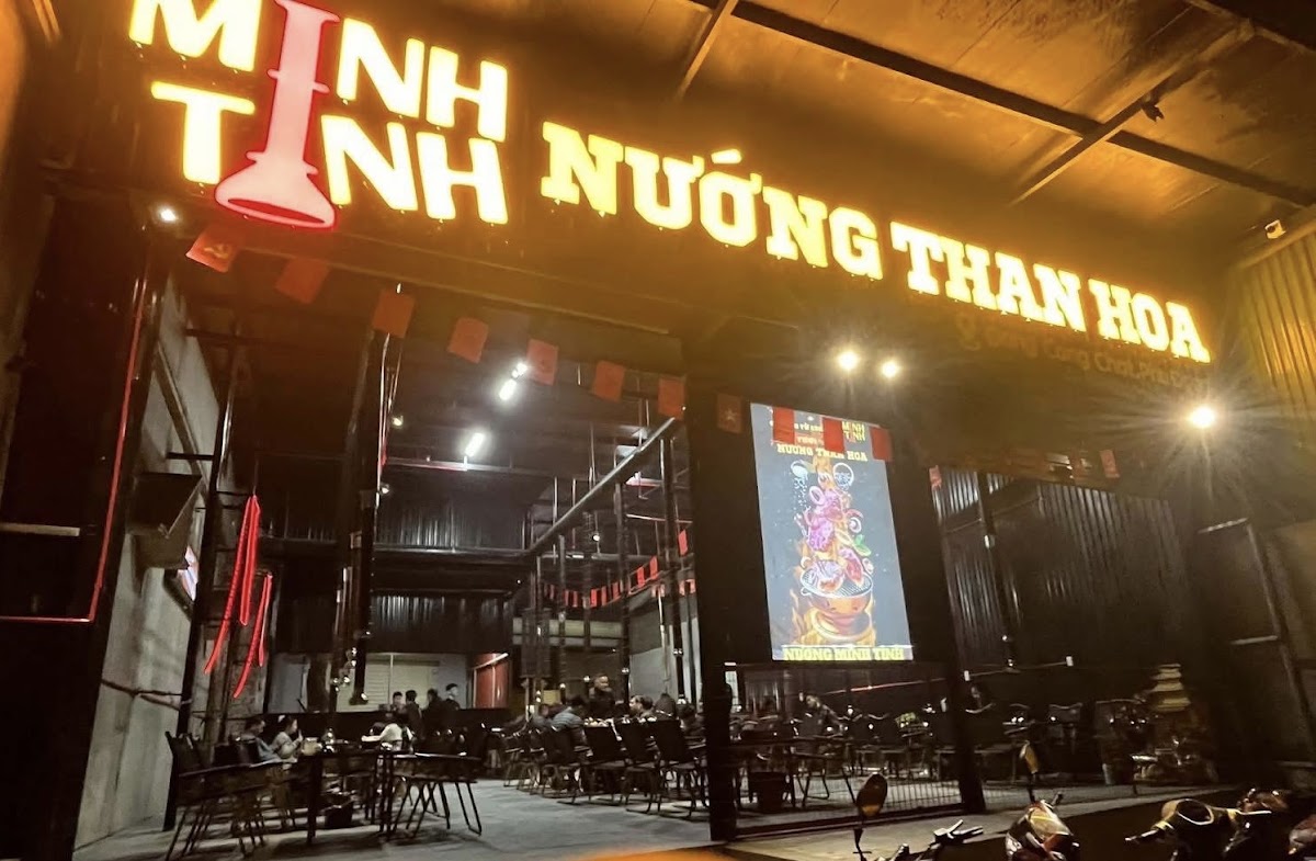 Nướng than hoa Minh Tinh