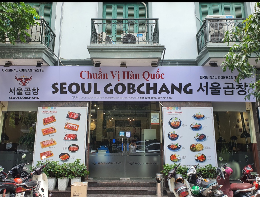 Nhà hàng Seoul Gobchang (Lòng bò nướng Hàn Quốc)