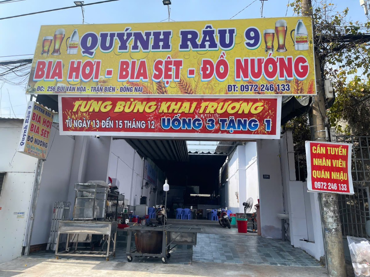 Bia Hơi Quýnh Râu 9