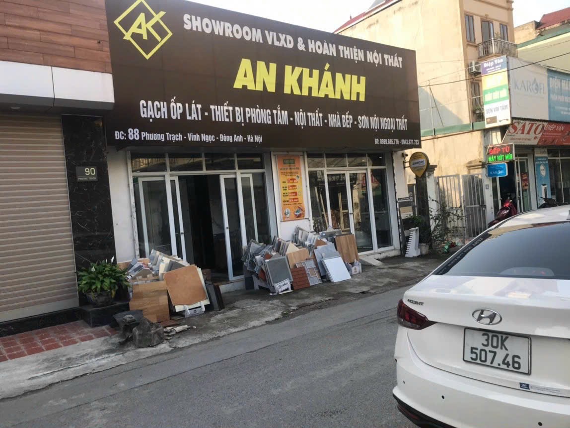 Showroom Gạch Ốp Lát & Thiết Bị Vệ Sinh AN KHÁNH