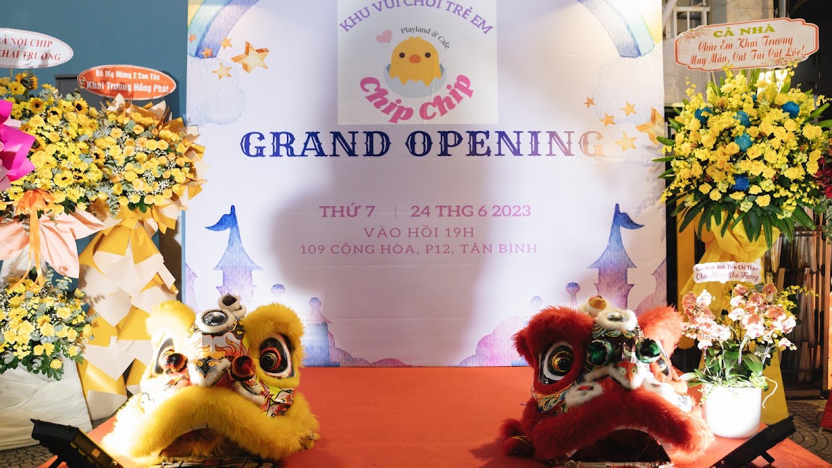 Khu vui chơi trẻ em Chip Chip Playland & Cafe