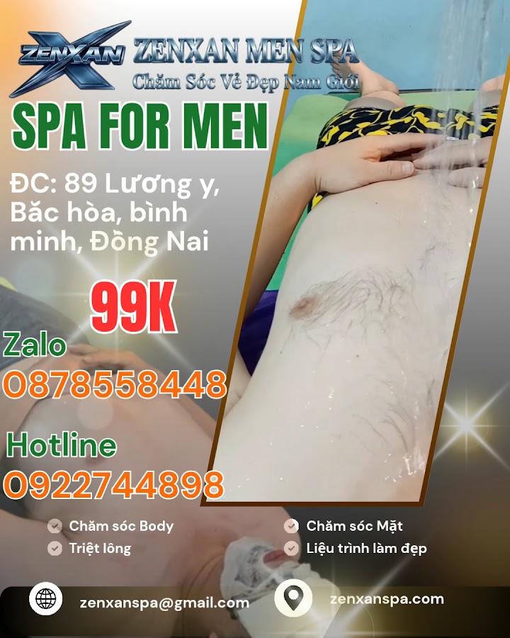 Spa ZenXan For Men - Làm đẹp cho nam