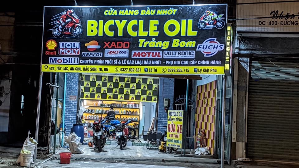 dầu nhớt bicycle oil trảng bom