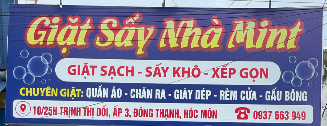 Giặt Sấy Nhà Mint