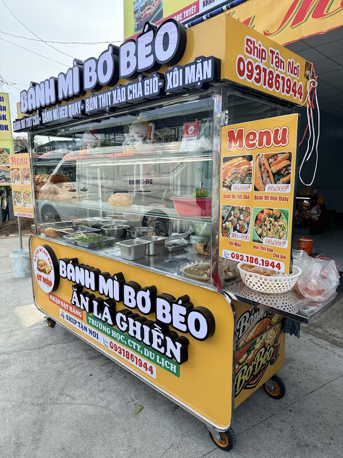 Bánh mì bơ béo Út Mập