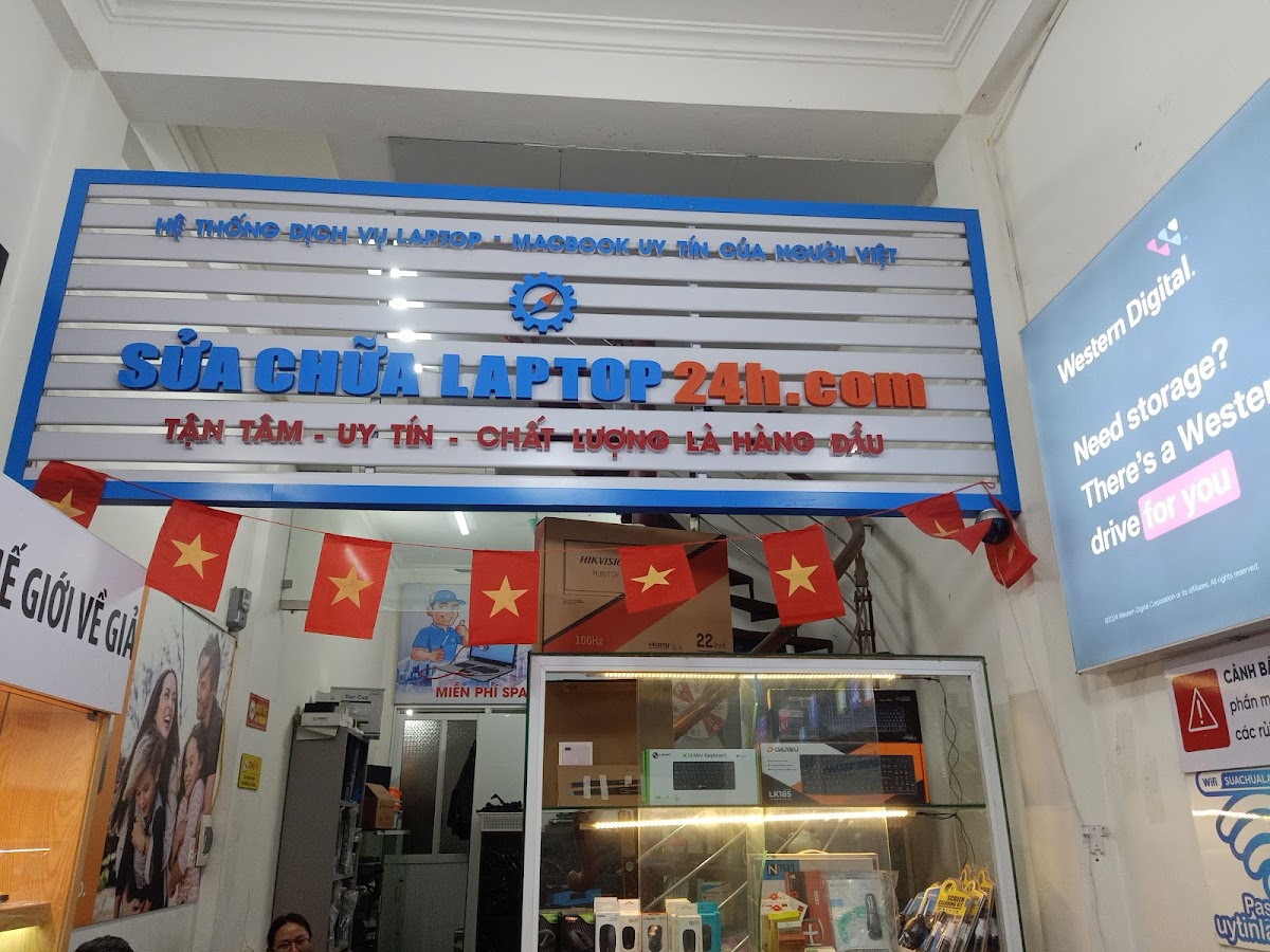 Sửa chữa Laptop 24h Lê Văn Hiến