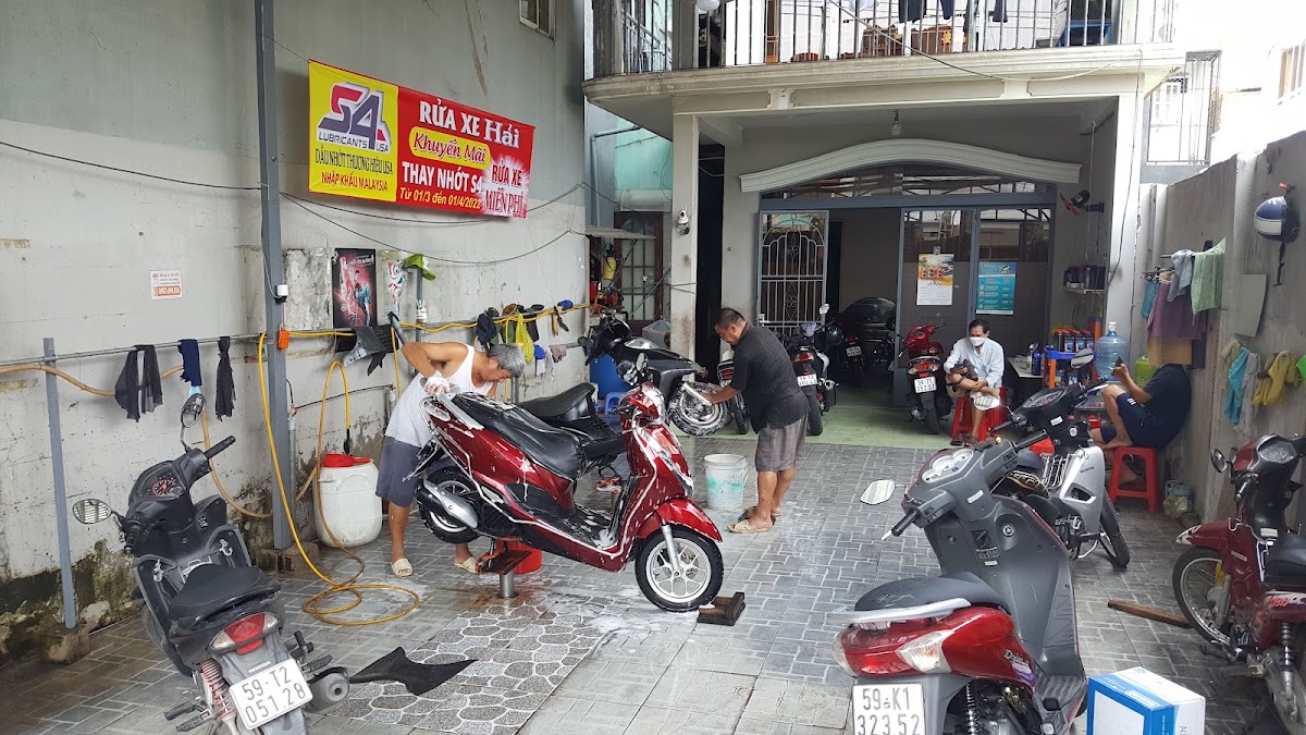 Rửa xe bọt tuyết