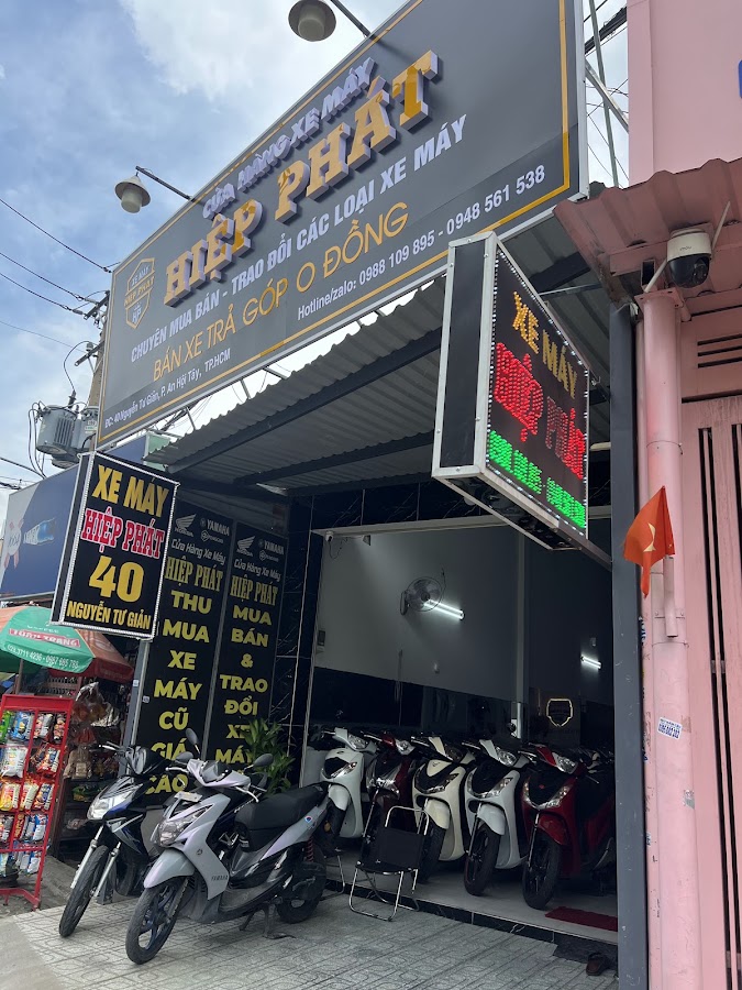 CỬA HÀNG XE MÁY HIỆP PHÁT