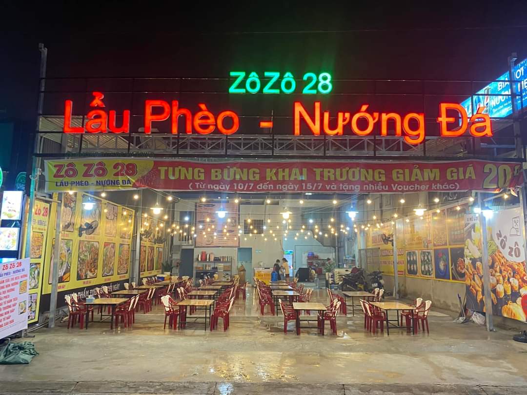 LẨU PHÈO NƯỚNG ĐÁ ZOZO 28
