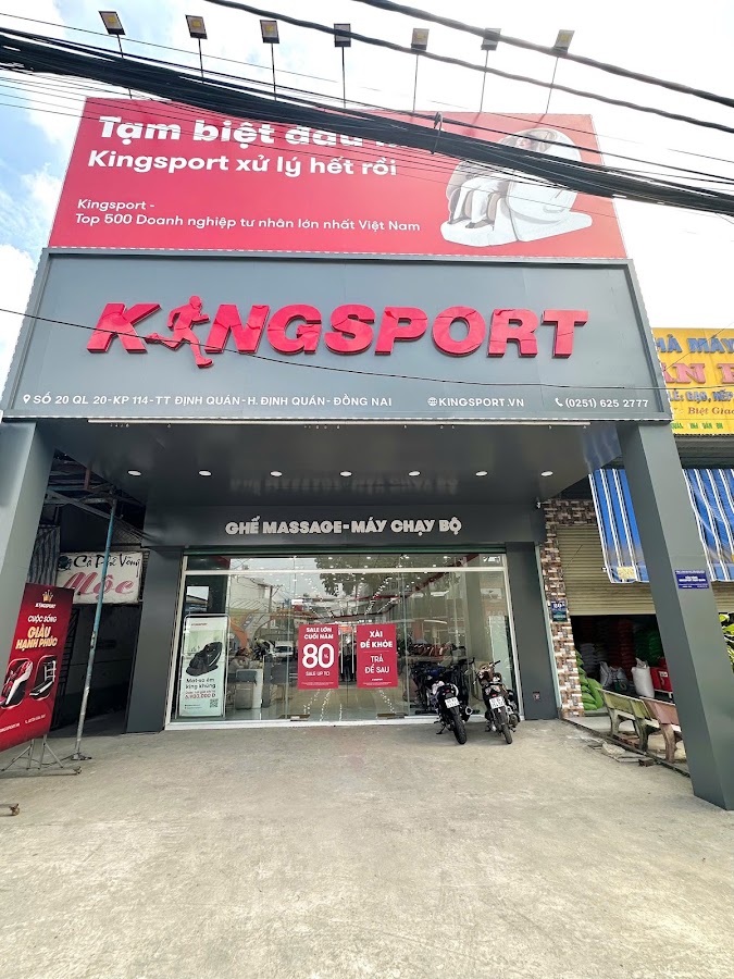 Ghế Massage, Máy Chạy Bộ KingSport Định Quán - Đồng Nai