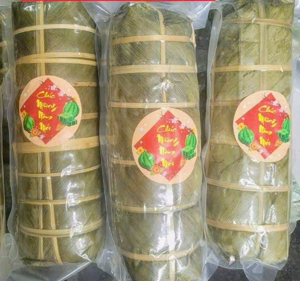 Bánh Tét : bánh u' sỉ lẻ