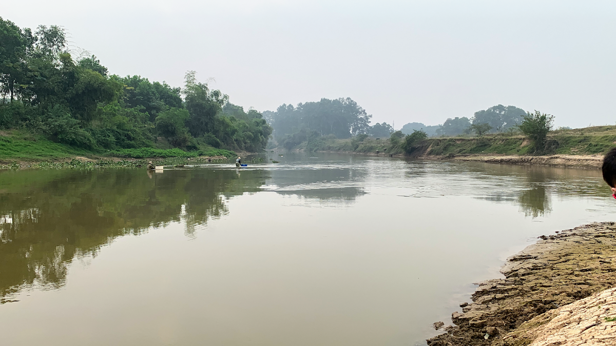 Khu Bãi Xuôi, Sông Cà Lồ, thị trấn Chi Đông