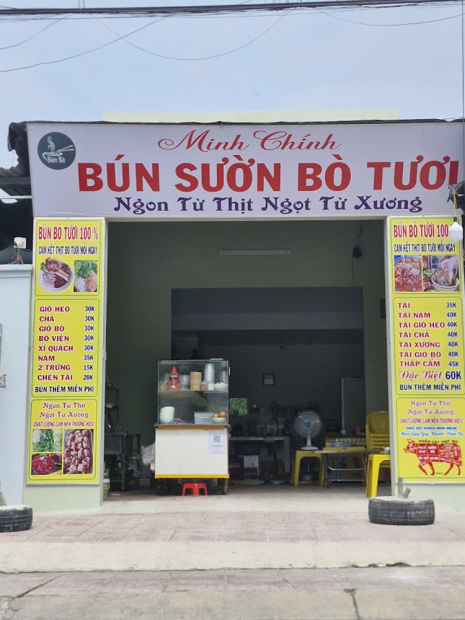 Cà Phê - Bún Sườn Bò Tươi Minh Chính