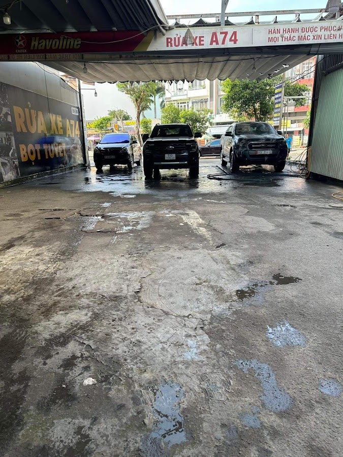 Rửa xe A74 cơ sở 2