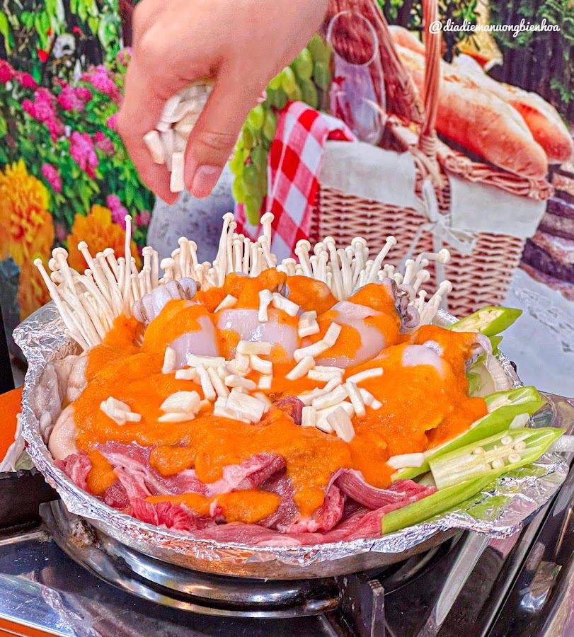 Bò Tây Sốt Hẻm ( Nướng & Lẩu 69k )