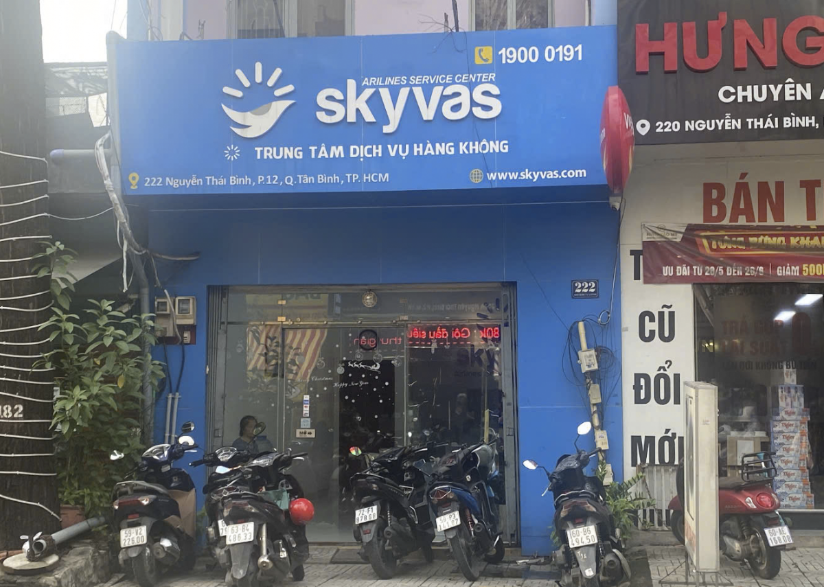 SkyVas - Văn Phòng Bán Vé Máy Bay