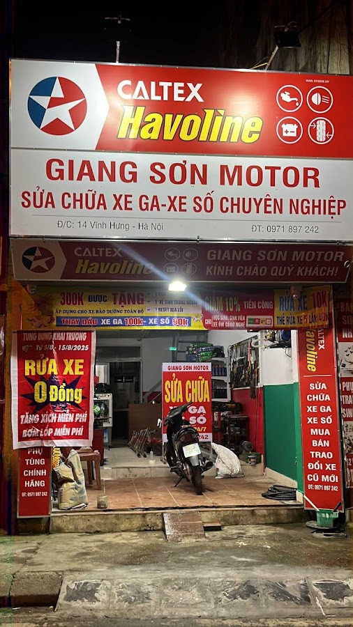 Sửa Chữa Xe Máy Giang Sơn Motor