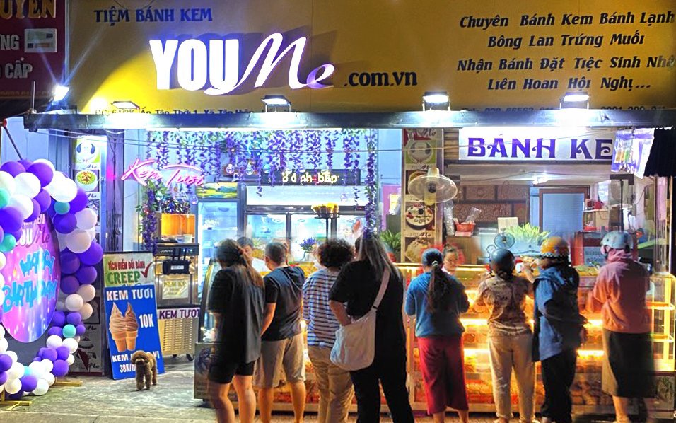 Bếp bánh Mỹ miều