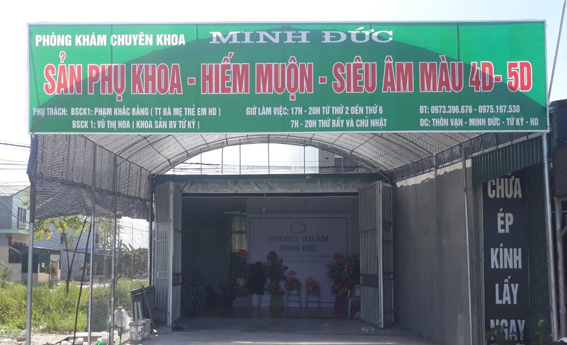 PK sản phụ khoa hiếm muộn siêu âm 5D Minh Đức