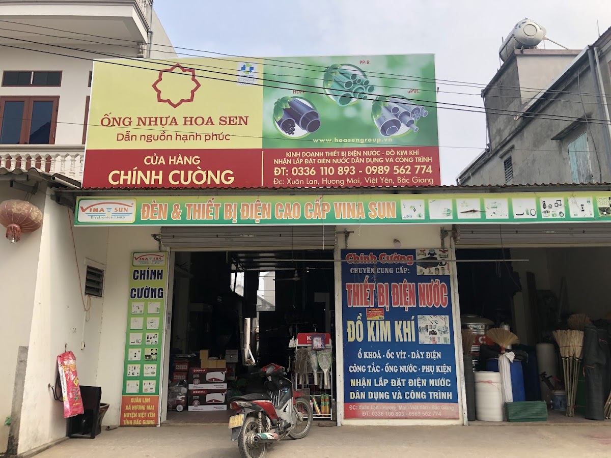 CỬA HÀNG KIM KHÍ - ĐIỆN NƯỚC CƯỜNG CHÍNH