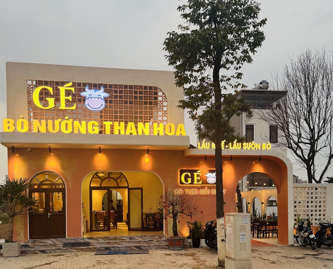 GÉ - Bò nướng than hoa