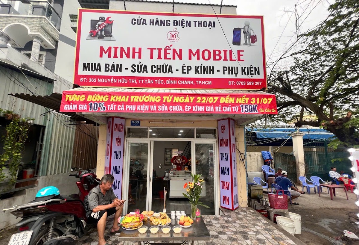 Sửa chữa điện thoại, laptop Minh Tiến Mobile