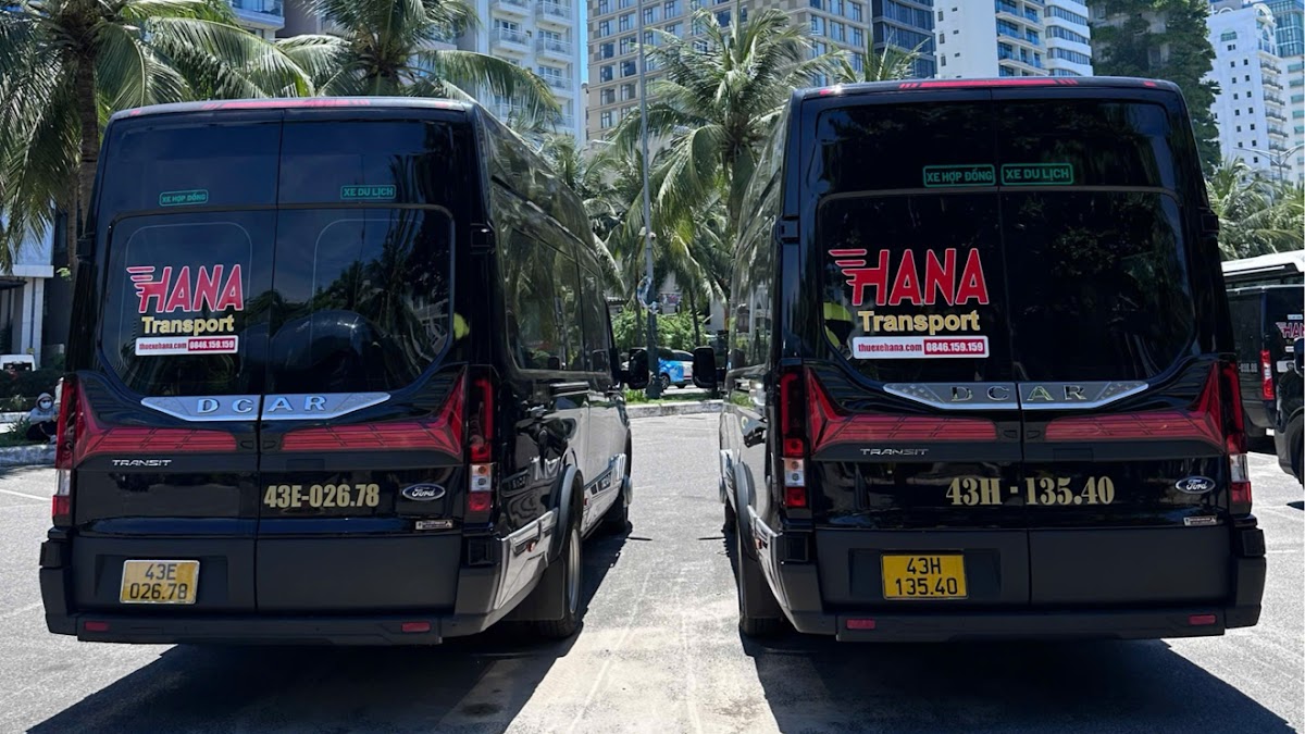 thuê xe 16 chỗ Đà Nẵng - Hana travel & transport