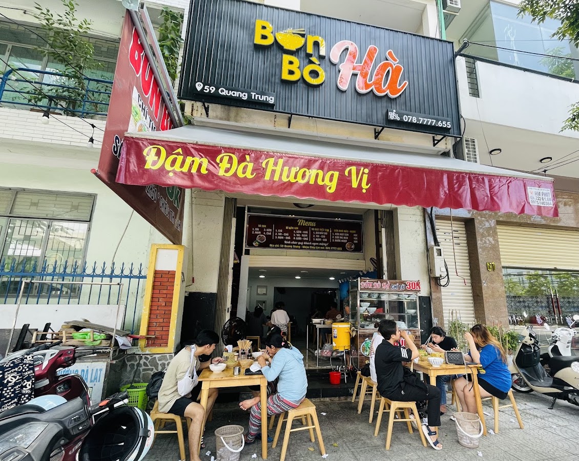 Bún Bò Hà Quán ăn sáng ngon tại Đà Nẵng