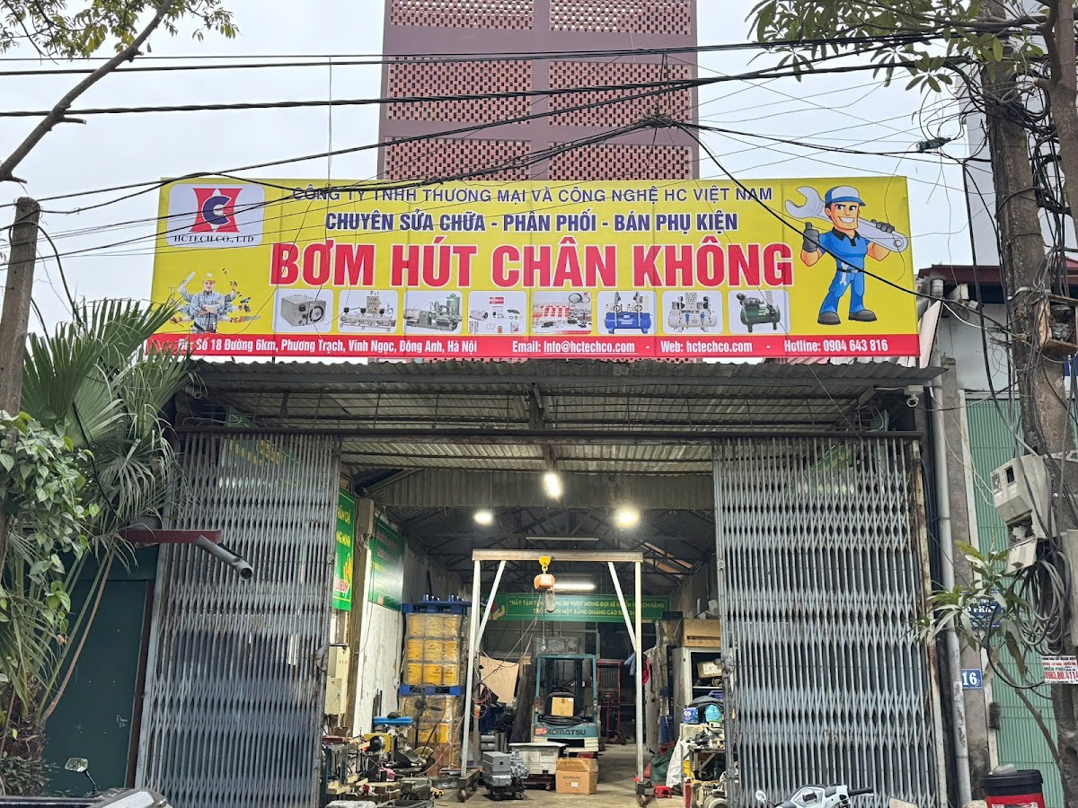 Xưởng Sửa Chữa Bơm Hút Chân Không - Công ty HCTECH