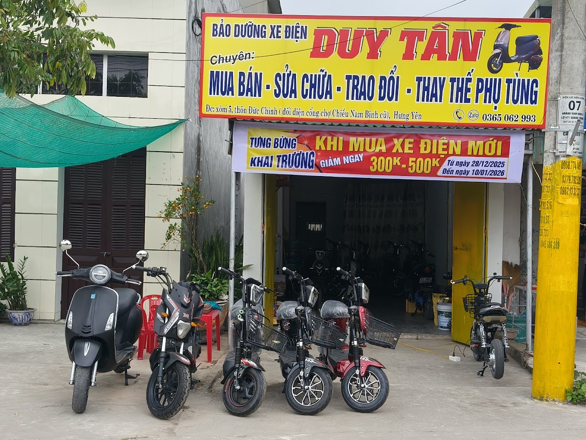 Cửa hàng xe điện Duy Tân