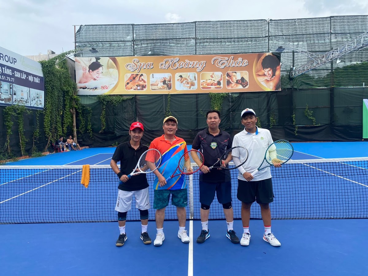 Thi Công Sân Tennis - Sơn Thể Thao USA Cao Cấp
