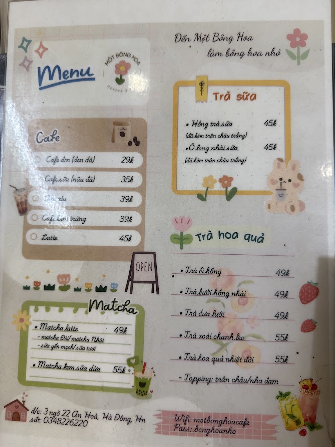 Một Bông Hoa Cafe