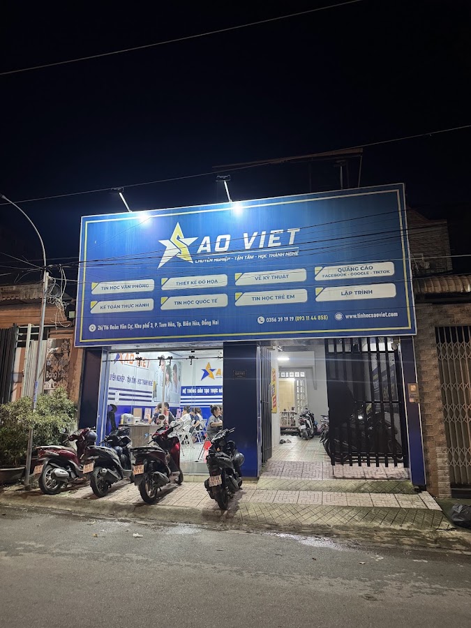 Trung Tâm Đào Tạo Tin Học Sao Việt Biên Hòa